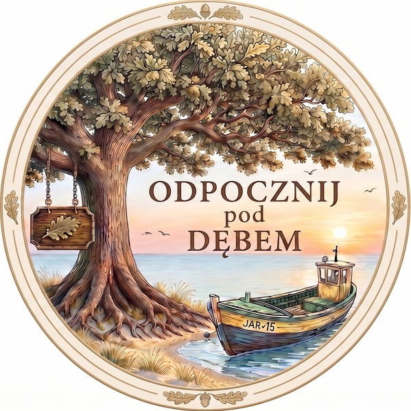 Odpocznij pod Dębem — logo